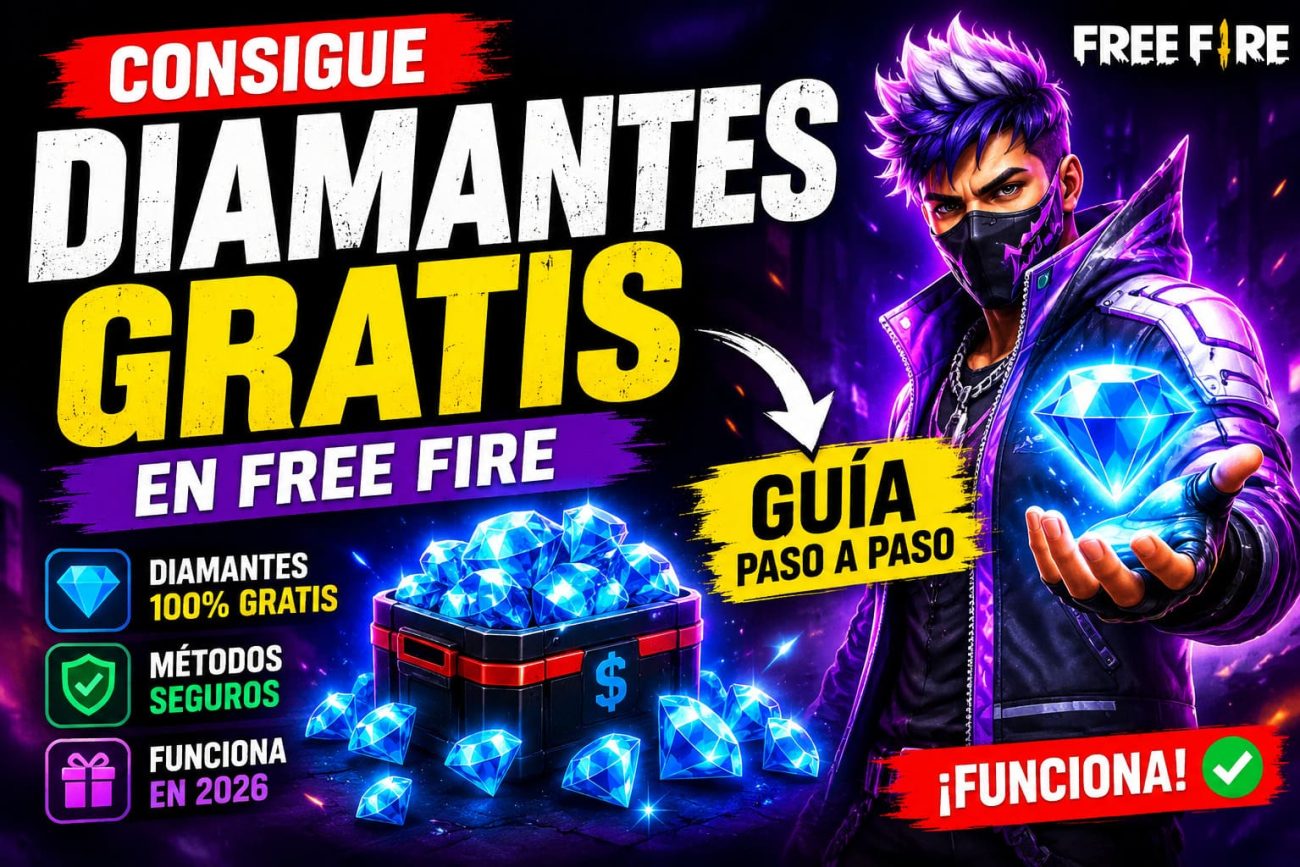 Consigue Diamantes Gratis en Free Fire: Guía Paso a Paso