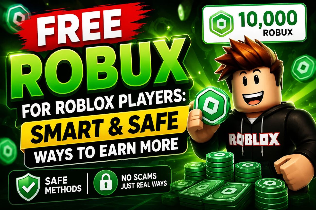 Free Robux for Roblox Players: Smart & Safe Ways to Earn More