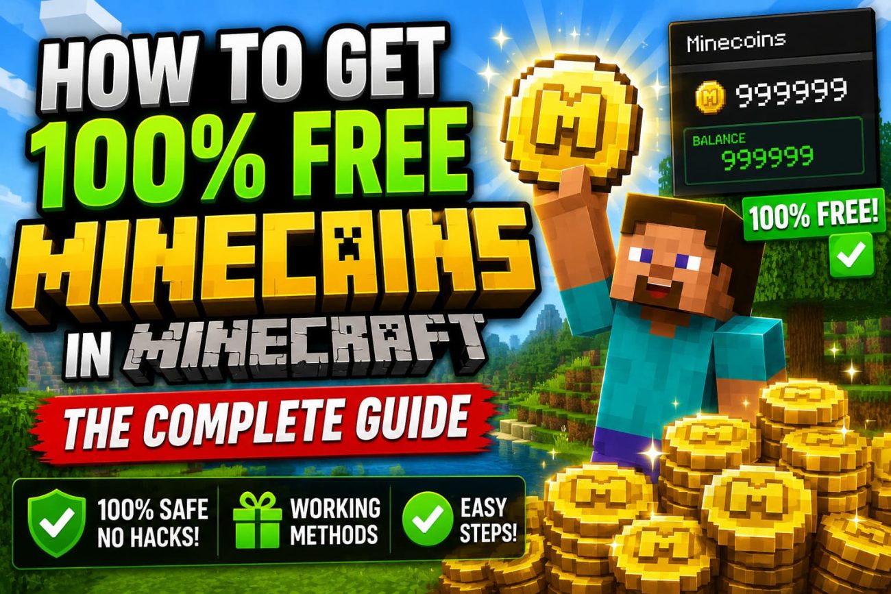 How to Get 100% Free Minecoins in Minecraft: The Complete Guide