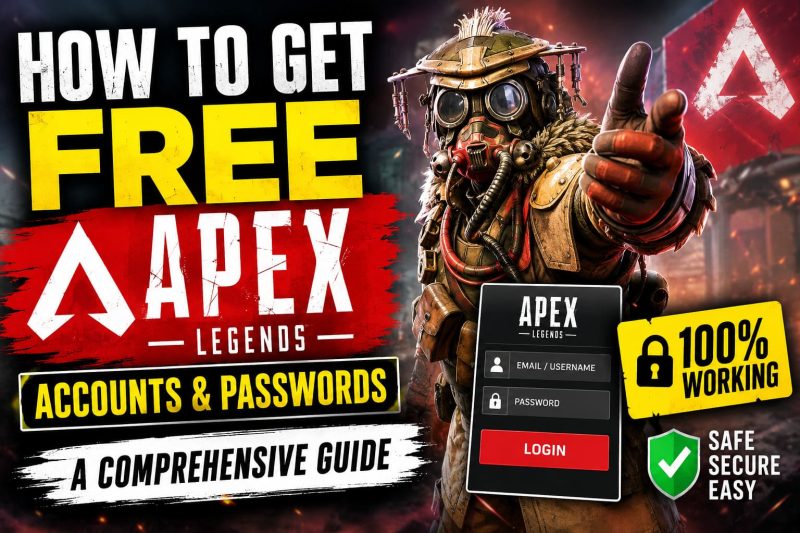How to Get Free Apex Legends Accounts & Passwords: A Comprehensive Guide