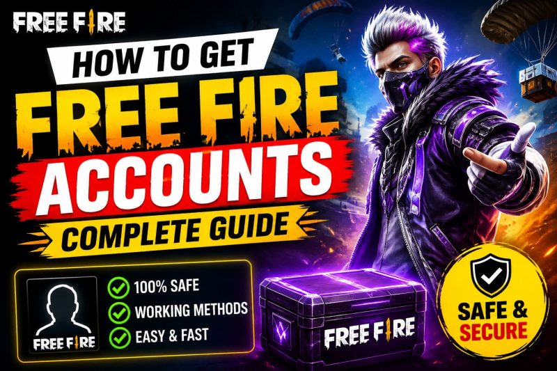 How to Claim Free Fire Accounts: Step-by-Step Guide