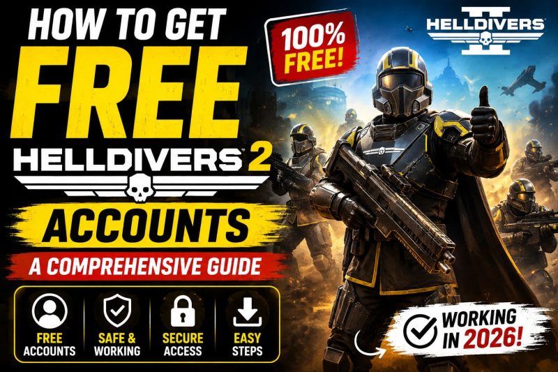 How to Get Free Helldivers 2 Accounts & Passwords: A Comprehensive Guide
