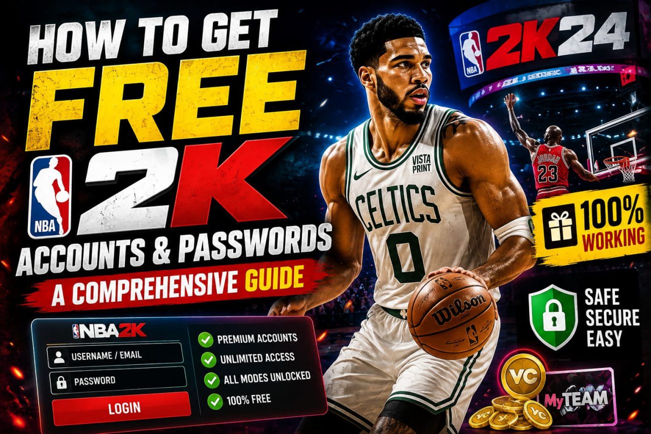 How to Get Free NBA 2K Accounts & Passwords: A Comprehensive Guide