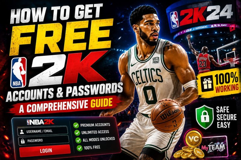 How to Get Free NBA 2K Accounts & Passwords: A Comprehensive Guide