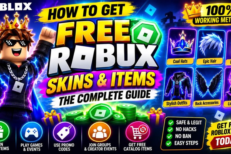 How to Get Free Robux Skins & Items: The Complete Guide
